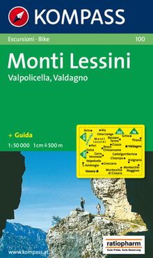 KOMPASS Wanderkarte Monti Lessini - Valpolicella - Valdagno, MAIRDUMONT: KOMPASS-Wanderkarten
