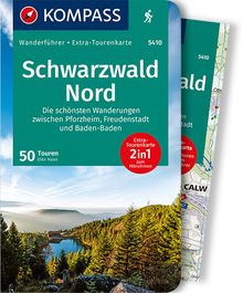 Schwarzwald Nord, Die schönsten Wanderungen zwischen Pforzheim, Freudenstadt und Baden-Baden, 50 Touren, MAIRDUMONT: KOMPASS Wanderführer