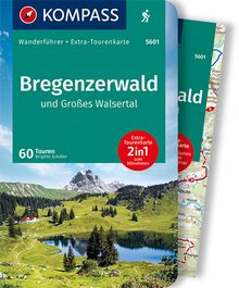 5601 Bregenzerwald und Großes Walsertal, MAIRDUMONT: KOMPASS Wanderführer