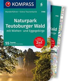 Naturpark Teutoburger Wald mit Wiehen- und Eggegebirge, 55 Touren, KOMPASS Wanderführer