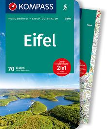 Eifel, 70 Touren, KOMPASS Wanderführer