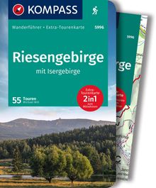 Riesengebirge mit Isergebirge, 55 Touren mit Extra-Tourenkarte, KOMPASS Wanderführer