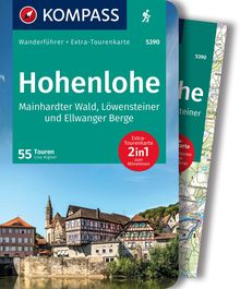 Hohenlohe, Mainhardter Wald, Löwensteiner und Ellwanger Berge, 55 Touren, MAIRDUMONT: KOMPASS Wanderführer