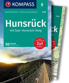 Hunsrück mit Saar-Hunsrück-Steig, 50 Touren, KOMPASS Wanderführer