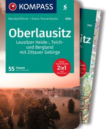 Oberlausitz, Lausitzer Heide-, Teich- und Bergland, mit Zittauer Gebirge, 55 Touren mit Extra-Tourenkarte, MAIRDUMONT: KOMPASS Wanderführer