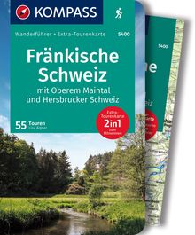 Fränkische Schweiz mit Oberem Maintal und Hersbrucker Schweiz, 55 Touren, KOMPASS Wanderführer