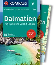 Dalmatien mit Inseln, Velebit-Gebirge und Plitvicer Seen, 55 Touren mit Extra-Tourenkarte, MAIRDUMONT: KOMPASS Wanderführer