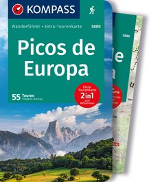 Picos de Europa, 55 Touren mit Extra-Tourenkarte, MAIRDUMONT: KOMPASS Wanderführer