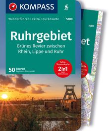 Ruhrgebiet, 50 Touren mit Extra-Tourenkarte, MAIRDUMONT: KOMPASS Wanderführer