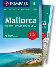 Mallorca, 78 Touren mit Extra-Tourenkarte, KOMPASS Wanderführer