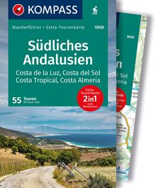 Südliches Andalusien, Costa de la Luz, Costa del Sol, Costa Tropical und Costa Almeria, 55 Touren mit Extra-Tourenkarte, MAIRDUMONT: KOMPASS Wanderführer