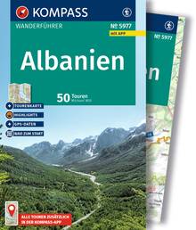 Albanien, 50 Touren mit Extra-Tourenkarte, MAIRDUMONT: KOMPASS Wanderführer