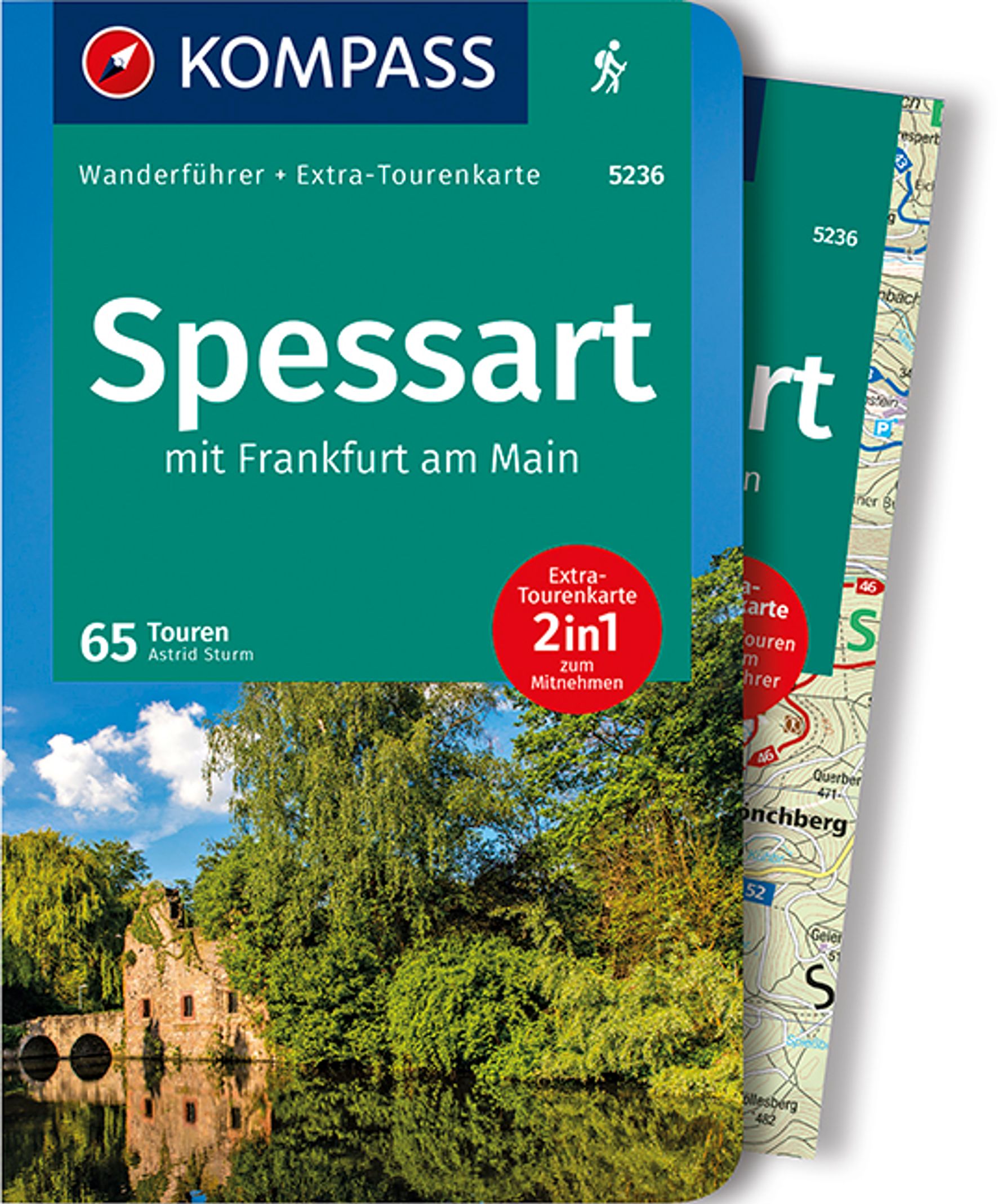 MAIRDUMONT Spessart mit Frankfurt am Main, 65 Touren mit Extra-Tourenkarte
