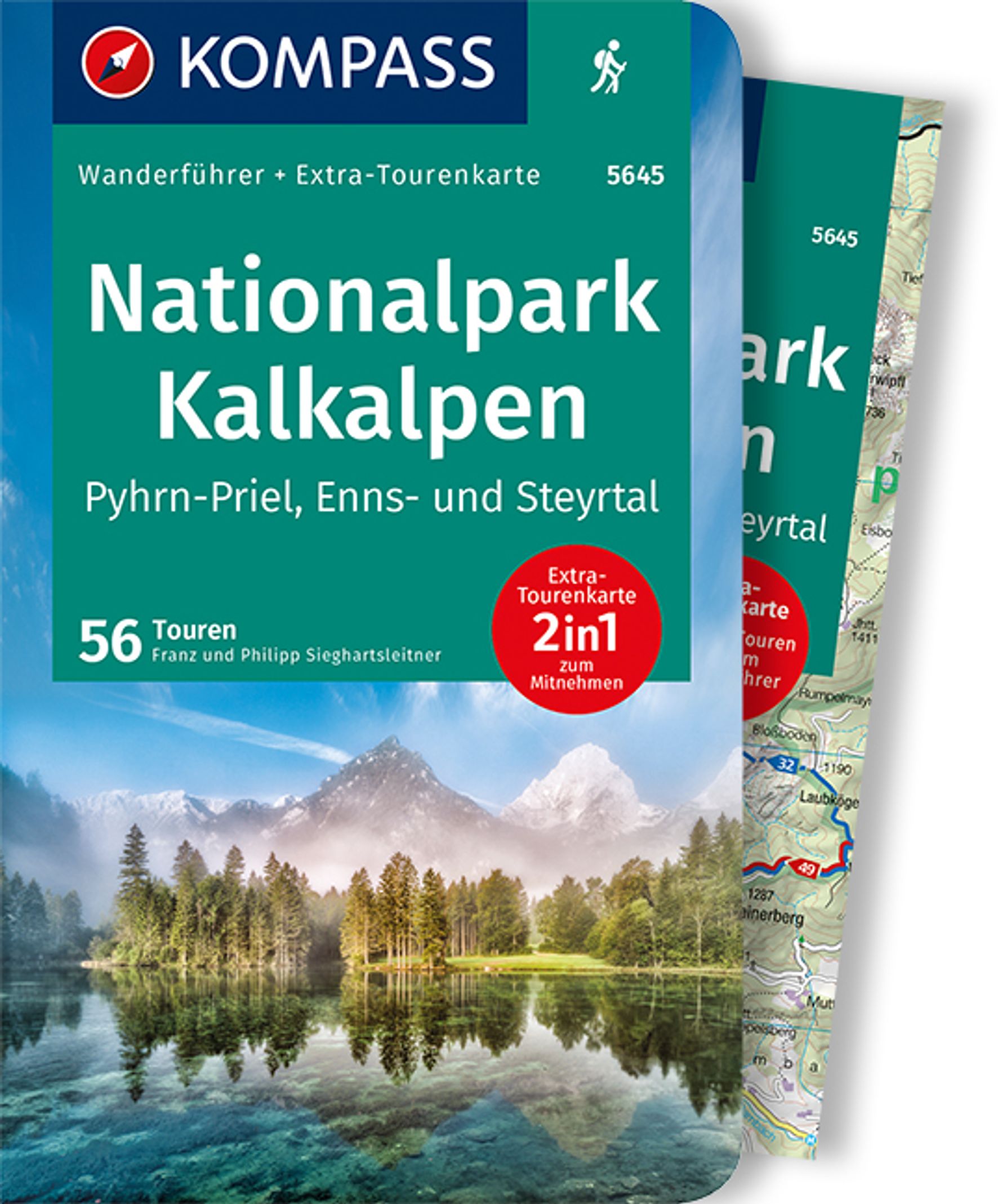 MAIRDUMONT Nationalpark Kalkalpen - Pyhrn-Priel, Enns- und Steyrtal, 55 Touren mit Extra-Tourenkarte