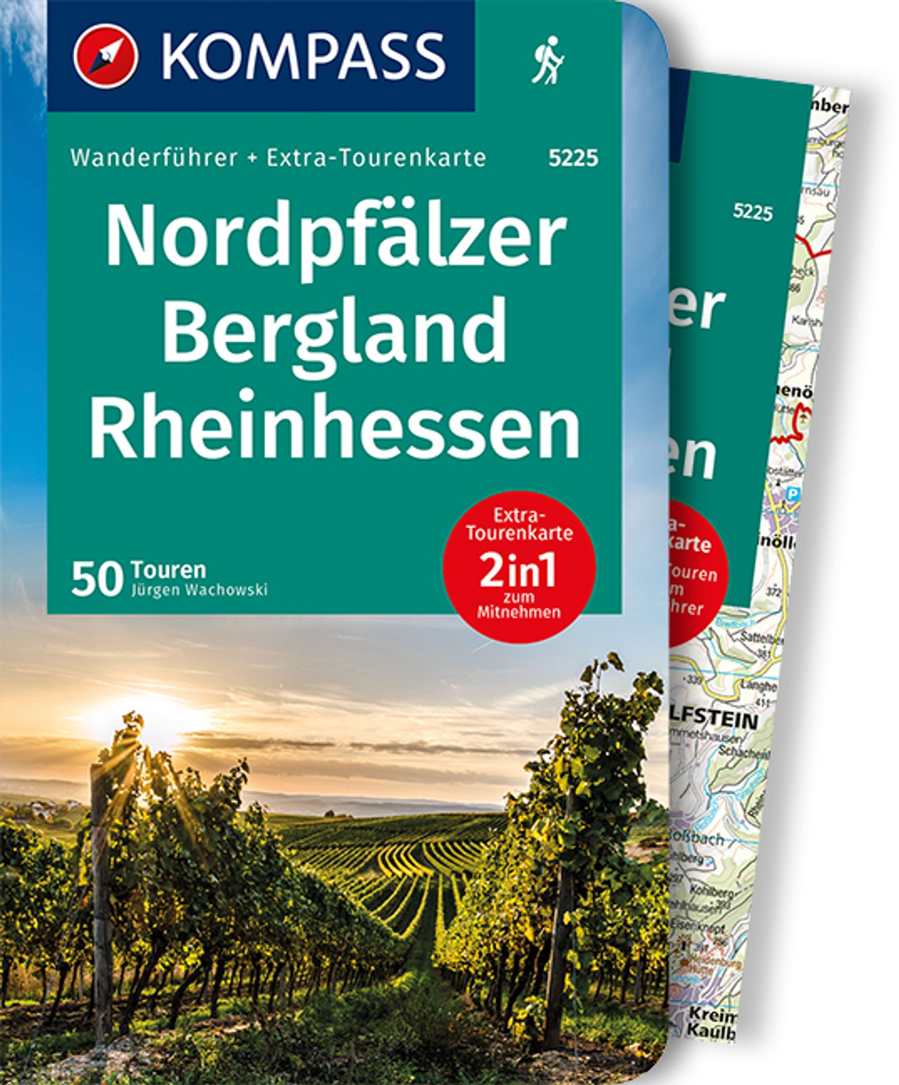 MAIRDUMONT Nordpfälzer Bergland, Rheinhessen, 50 Touren mit Extra-Tourenkarte