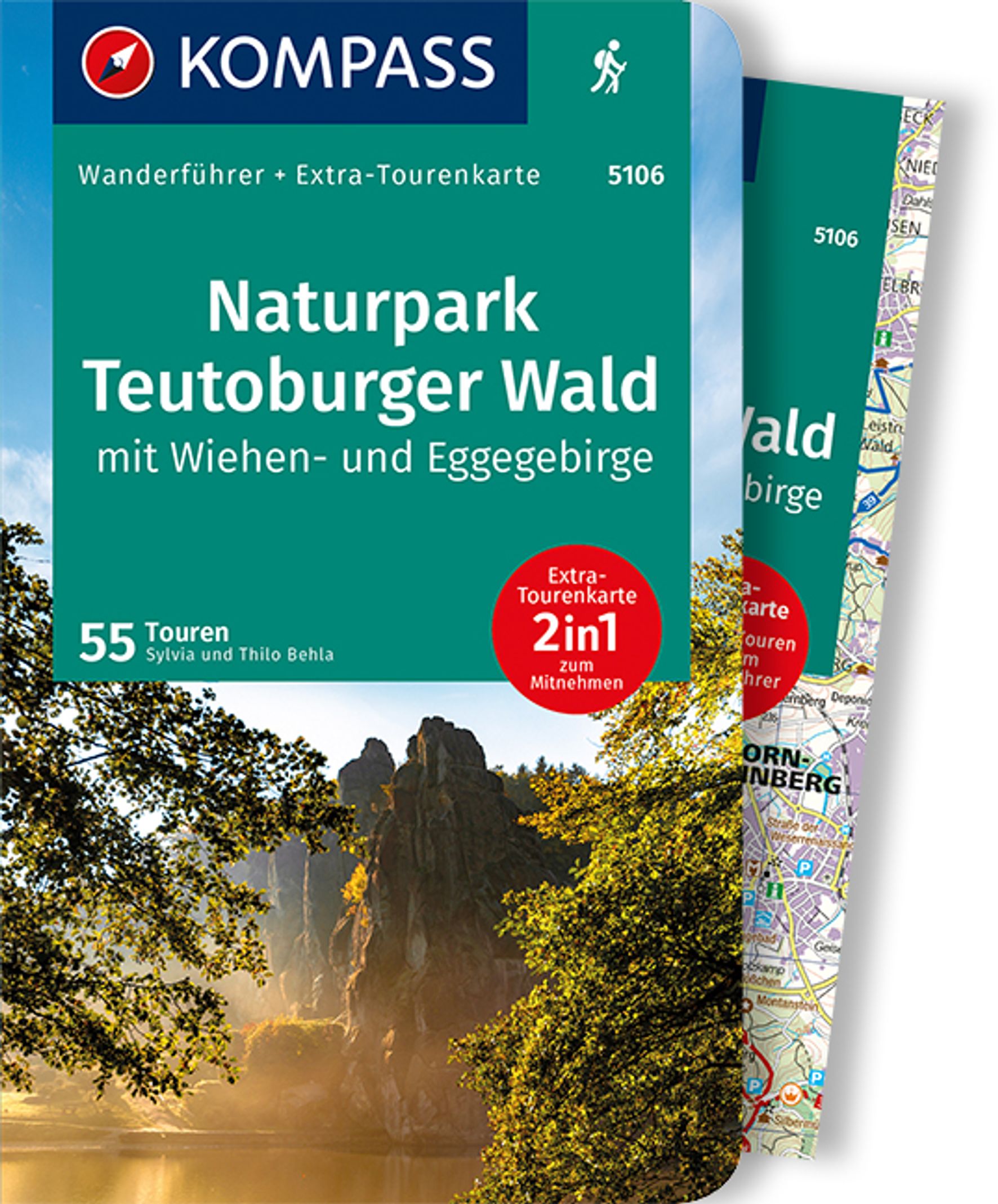 MAIRDUMONT Naturpark Teutoburger Wald mit Wiehen- und Eggegebirge, 55 Touren