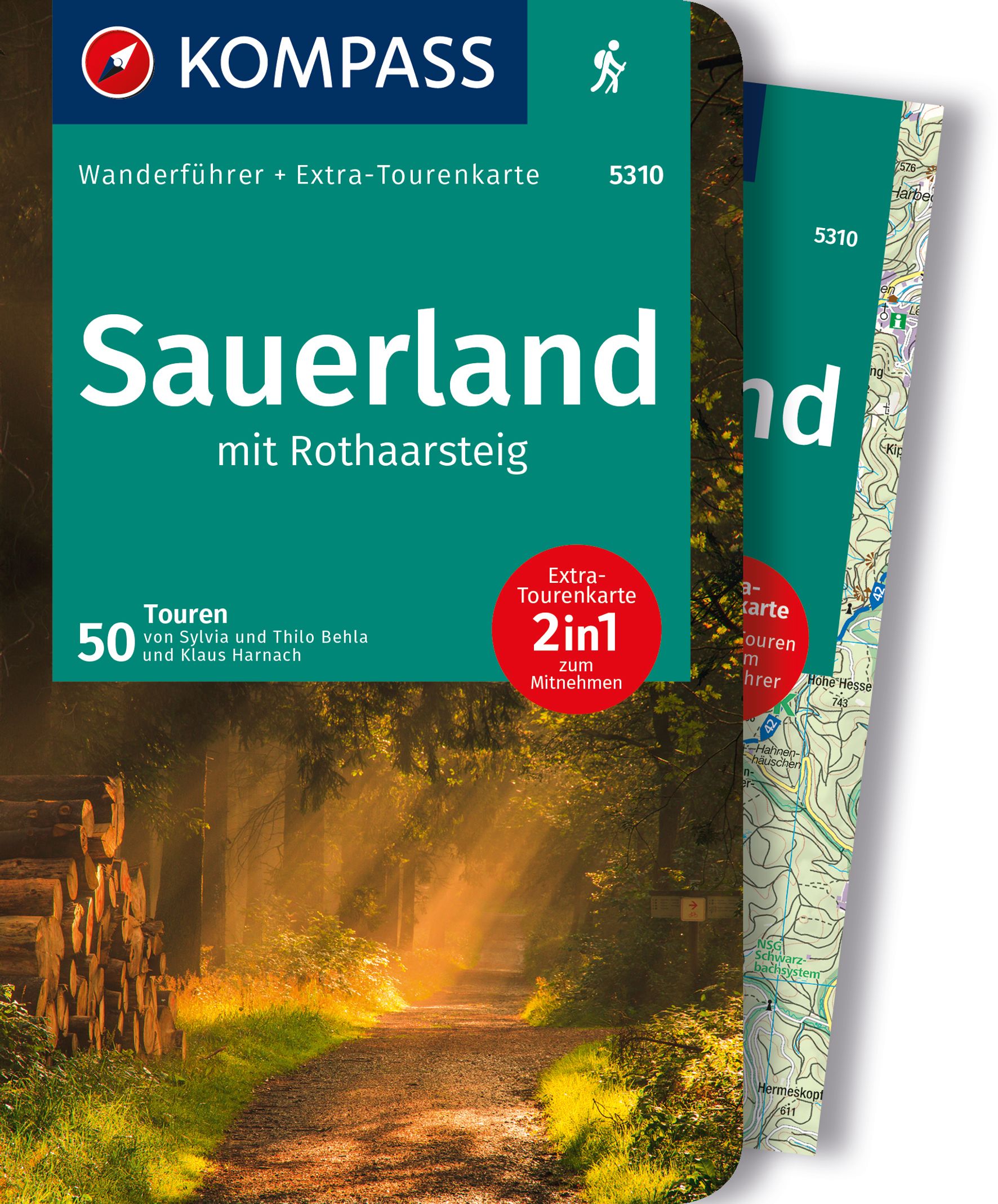 MAIRDUMONT Sauerland mit Rothaarsteig, 50 Touren mit Extra-Tourenkarte
