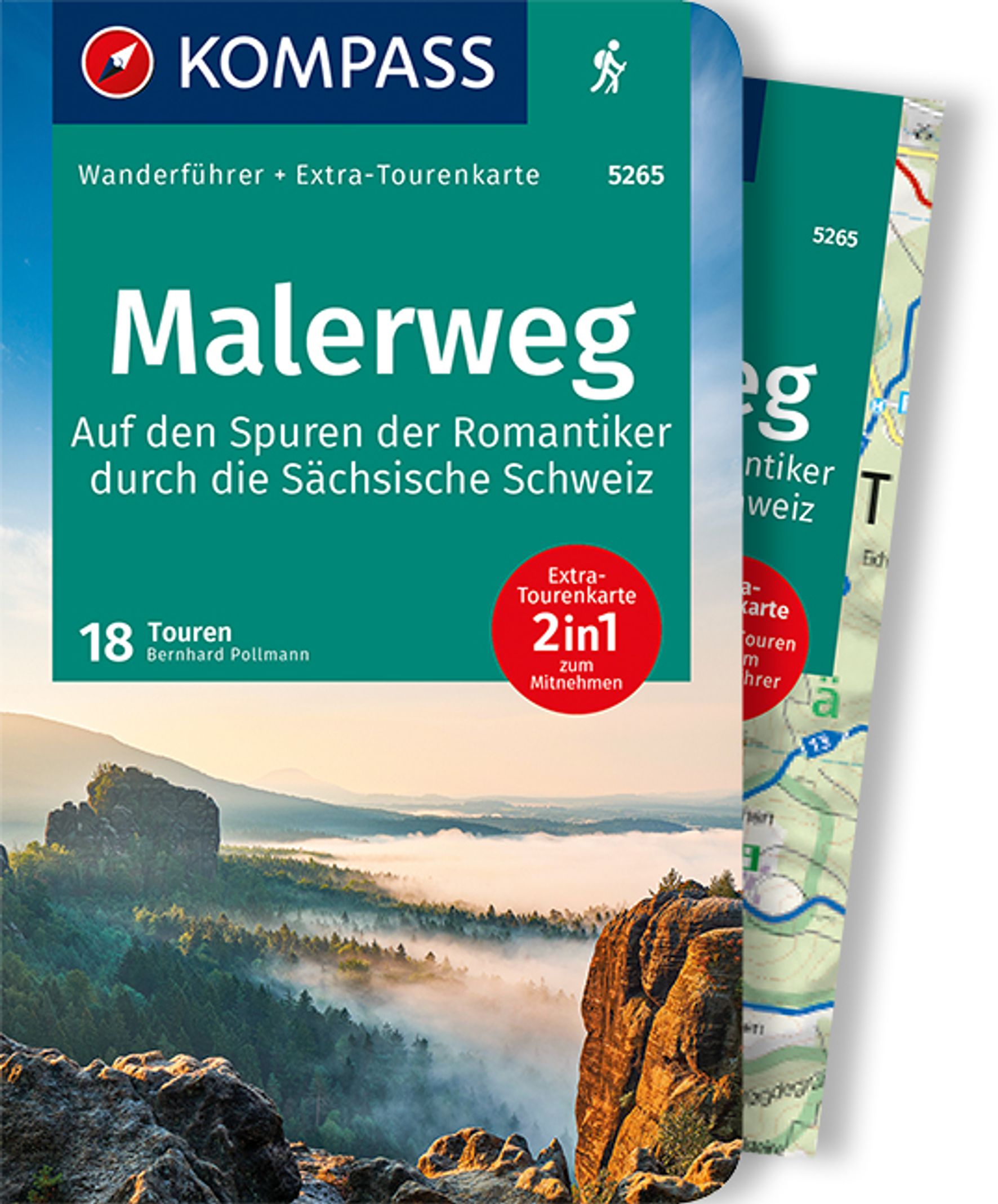 MAIRDUMONT Malerweg - Auf den Spuren der Romantiker durch die Sächsische Schweiz, 18 Touren mit Extra-Tourenkarte