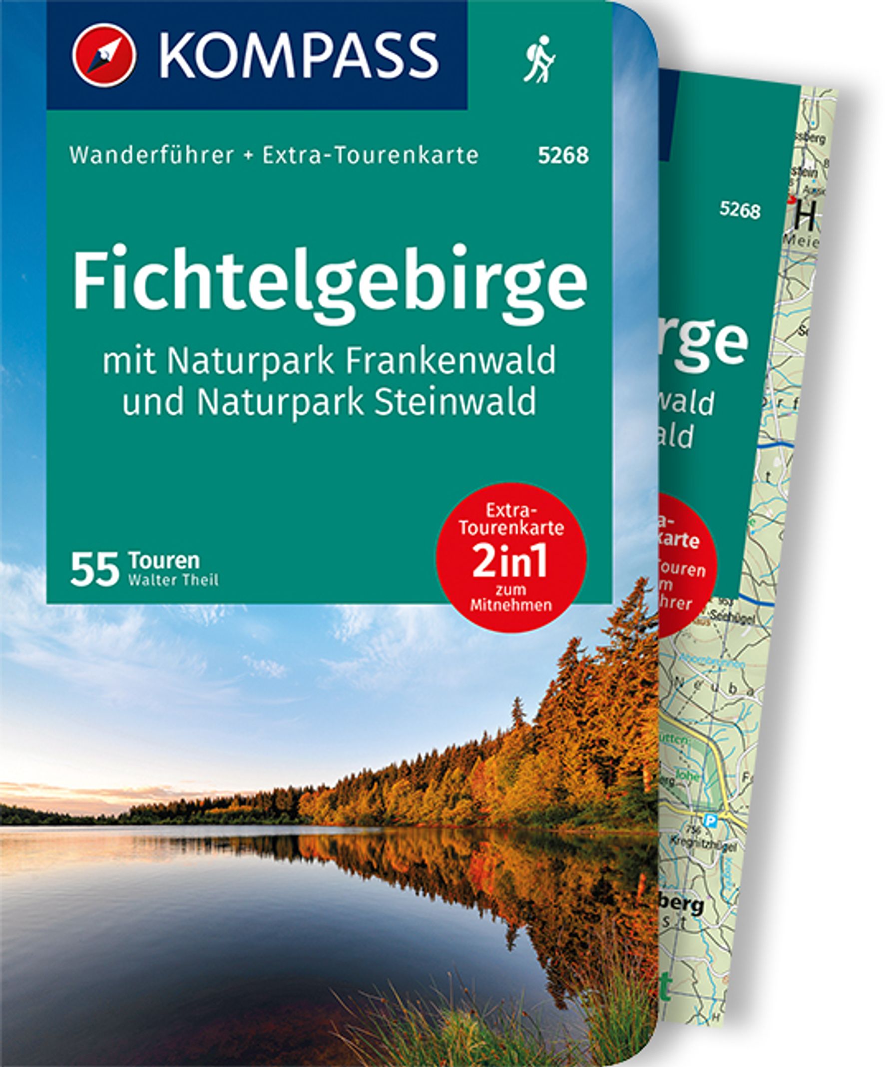 MAIRDUMONT Fichtelgebirge mit Naturpark Frankenwald und Naturpark Steinwald, 55Touren