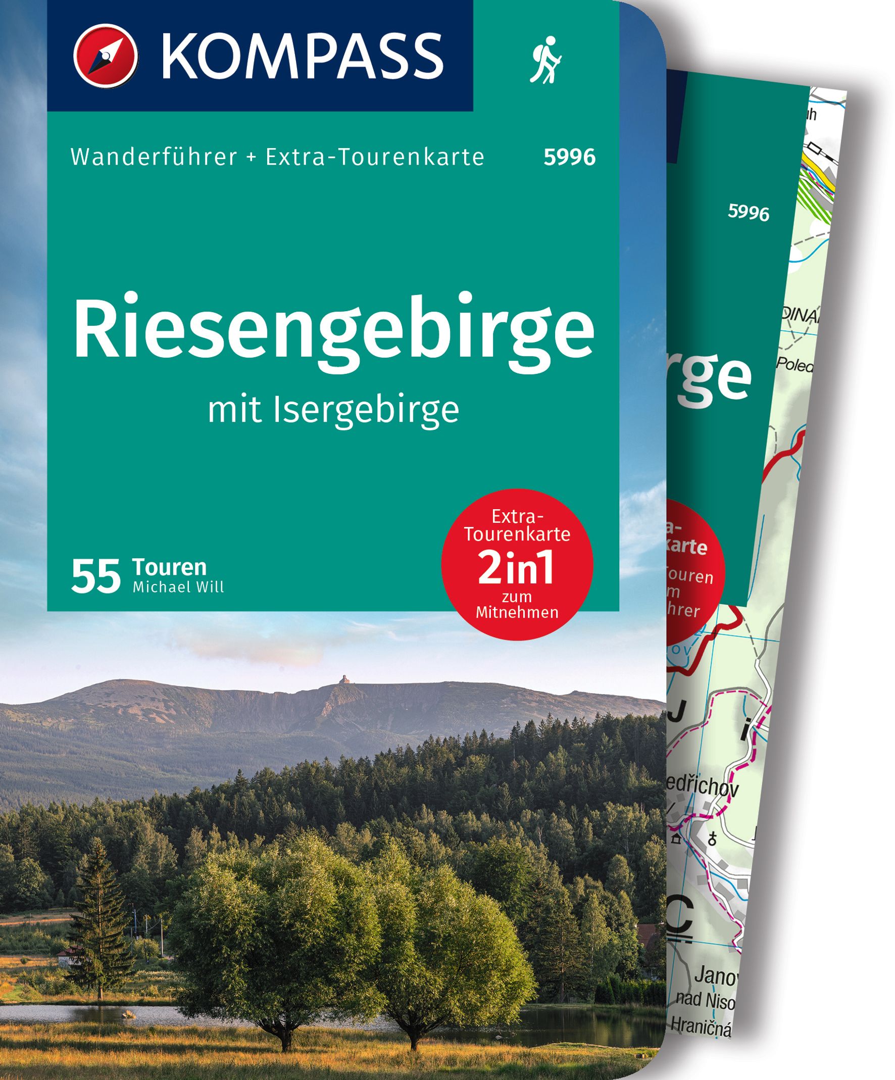 MAIRDUMONT Riesengebirge mit Isergebirge, 55 Touren mit Extra-Tourenkarte