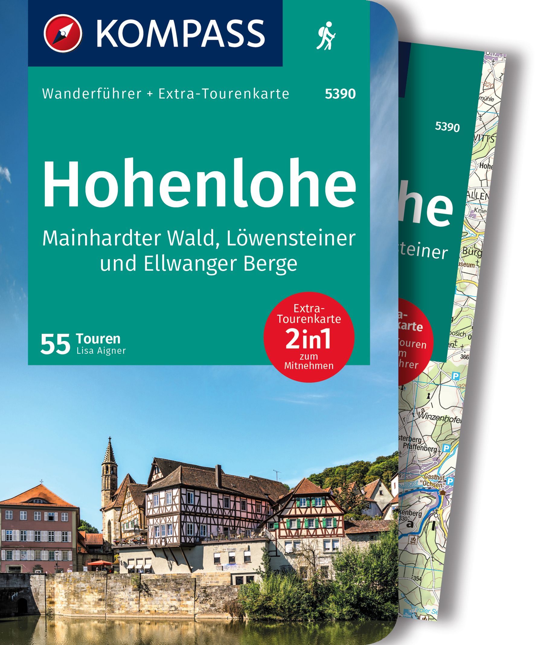 MAIRDUMONT Hohenlohe, Mainhardter Wald, Löwensteiner und Ellwanger Berge, 55 Touren