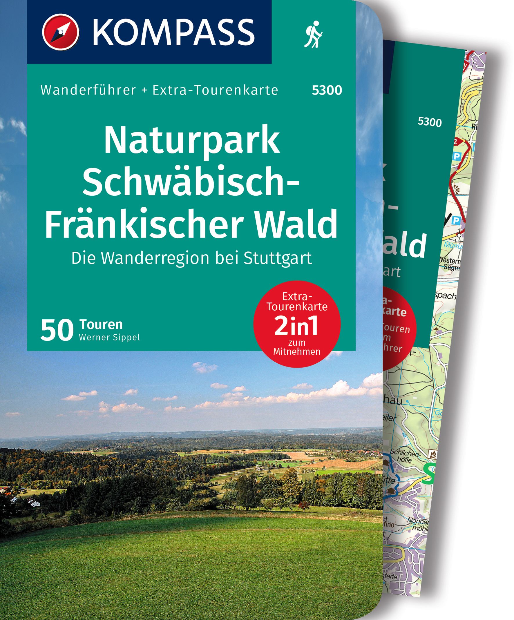 MAIRDUMONT Naturpark Schwäbisch-Fränkischer Wald, Die Wanderregion bei Stuttgart, 50 Touren mit Extra-Tourenkarte