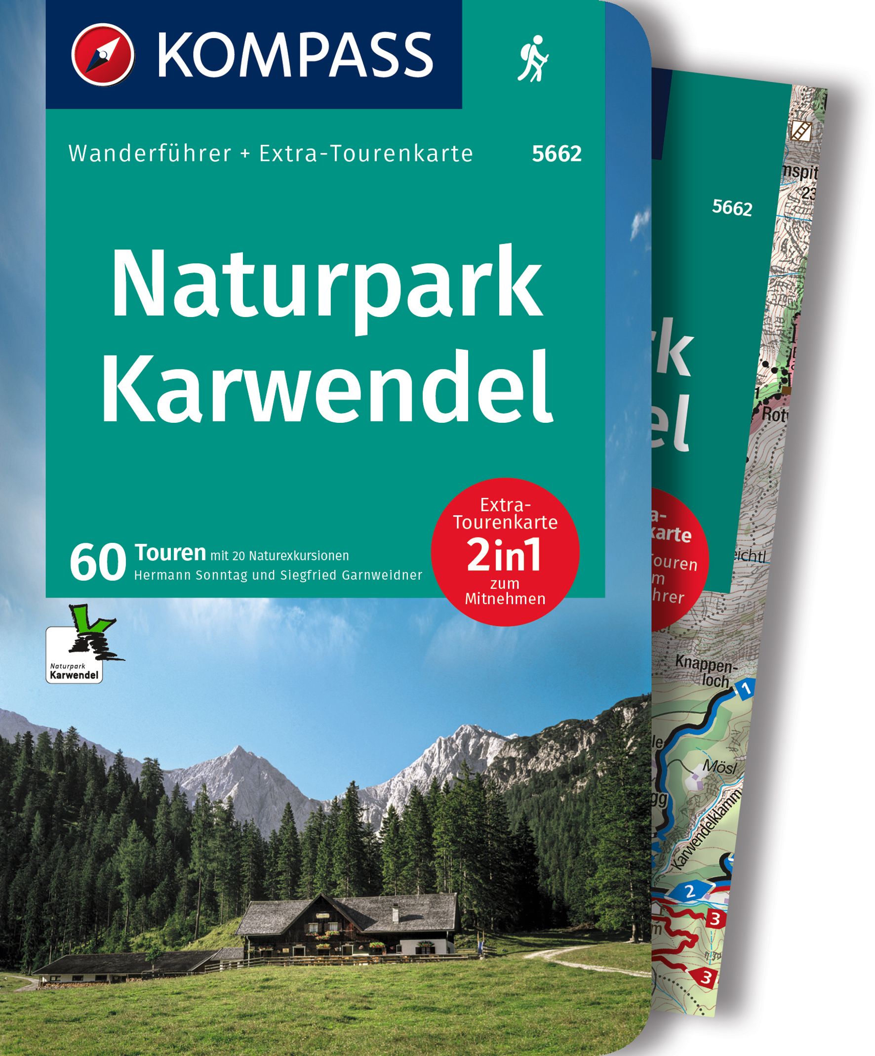 MAIRDUMONT Naturpark Karwendel, 60 Touren mit Extra-Tourenkarte