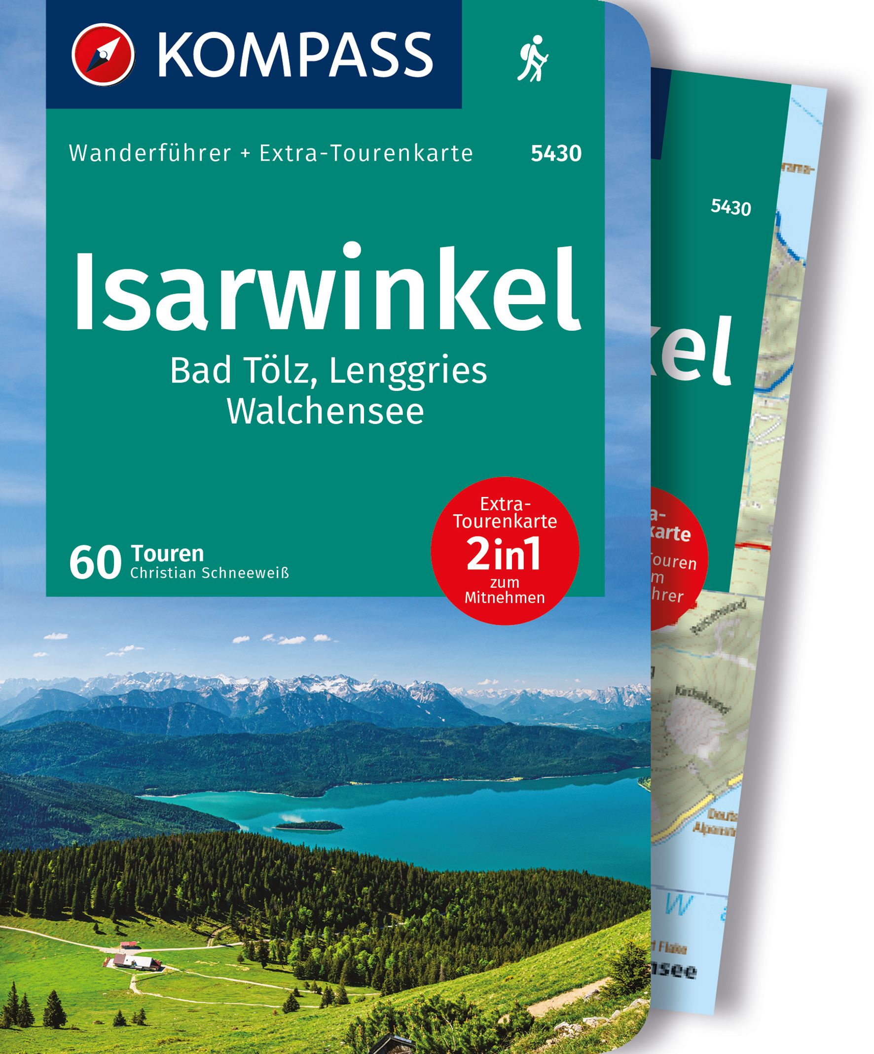 MAIRDUMONT Isarwinkel, Bad Tölz, Lenggries, Walchensee, 60 Touren mit Extra-Tourenkarte