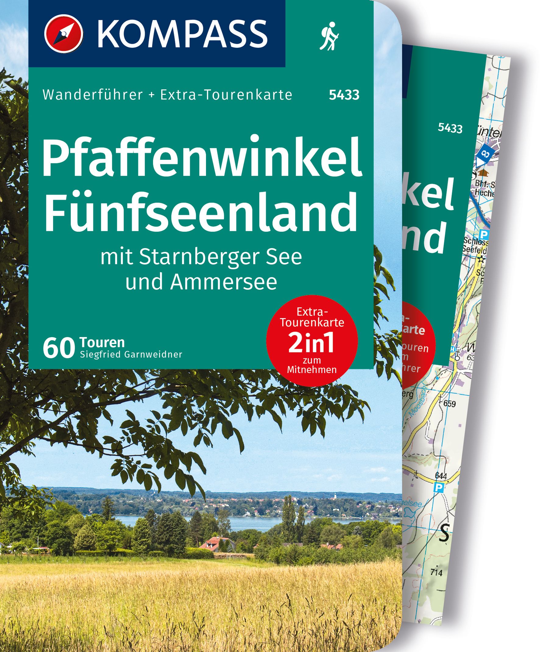 MAIRDUMONT Pfaffenwinkel, Fünfseenland, Starnberger See, Ammersee, 60 Touren mit Extra-Tourenkarte