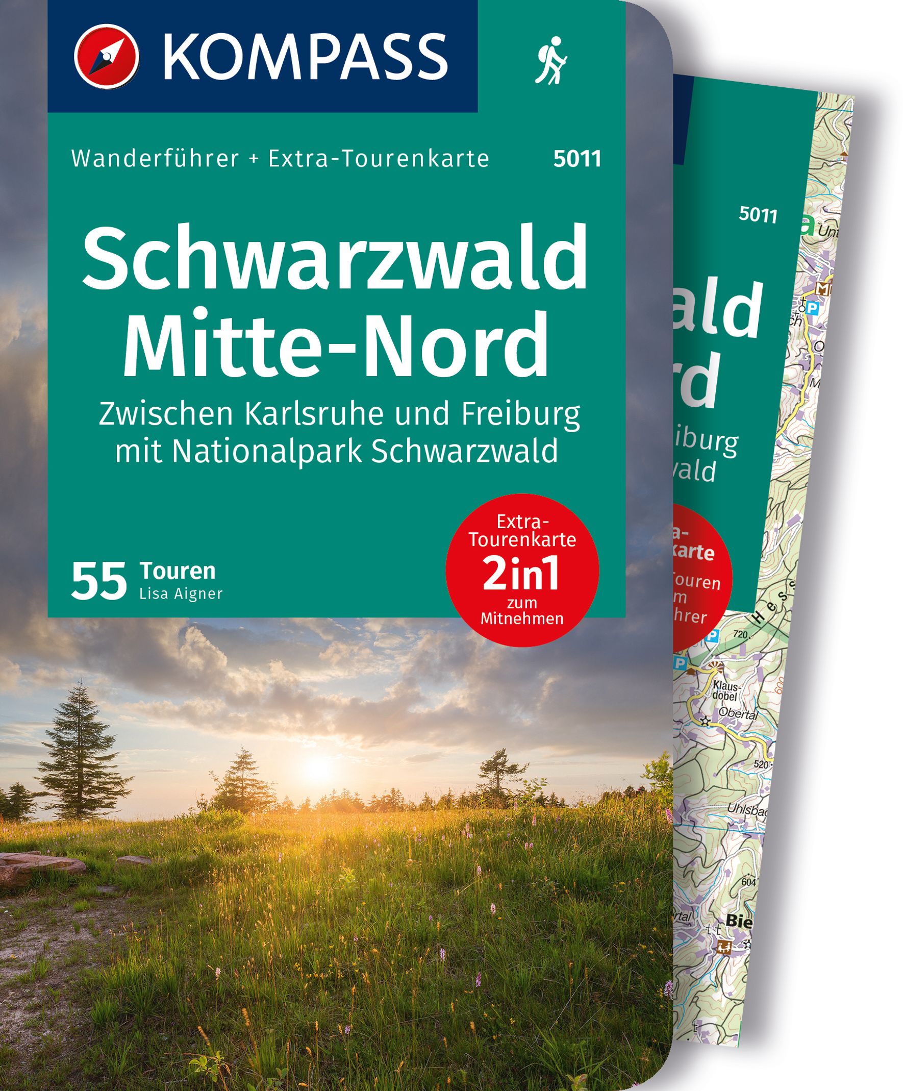 MAIRDUMONT Schwarzwald Mitte-Nord, 50 Touren mit Extra-Tourenkarte