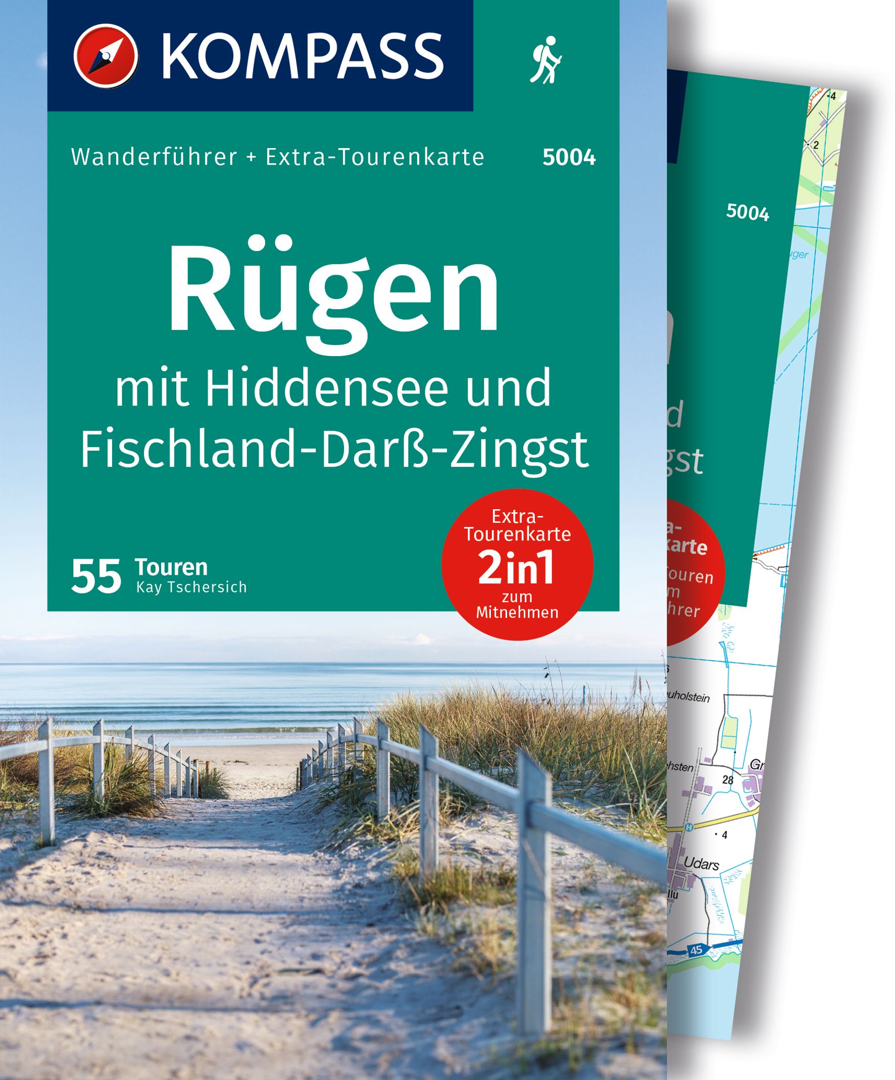MAIRDUMONT Rügen, mit Hiddensee und Fischland-Darß-Zingst, 55 Touren mit Extra-Tourenkarte