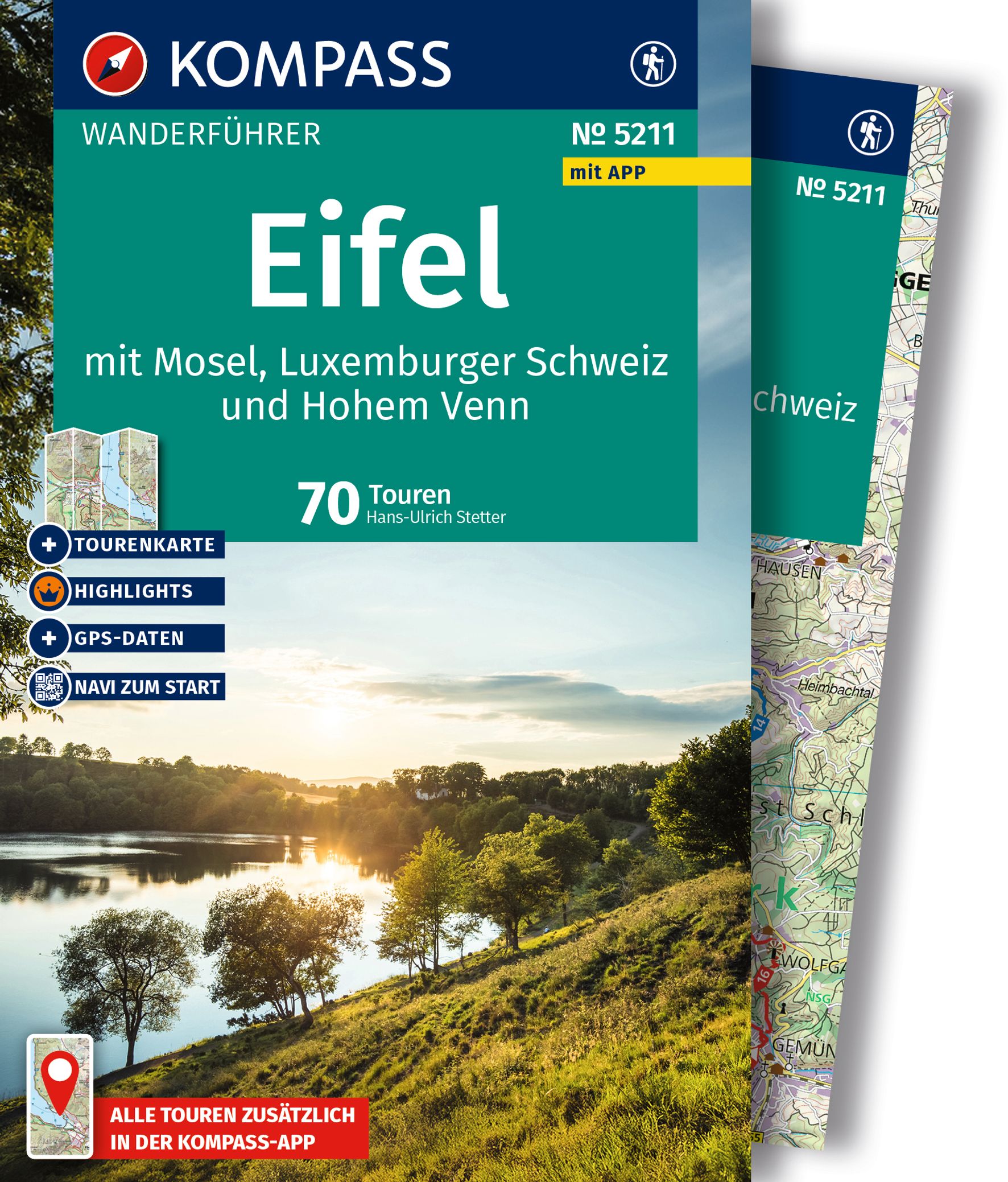 MAIRDUMONT Eifel mit Mosel, Luxemburger Schweiz und Hohem Venn, 70 Touren mit Extra-Tourenkarte