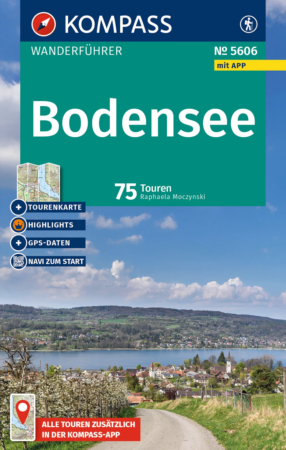 MAIRDUMONT Bodensee, 75 Touren mit Extra-Tourenkarte