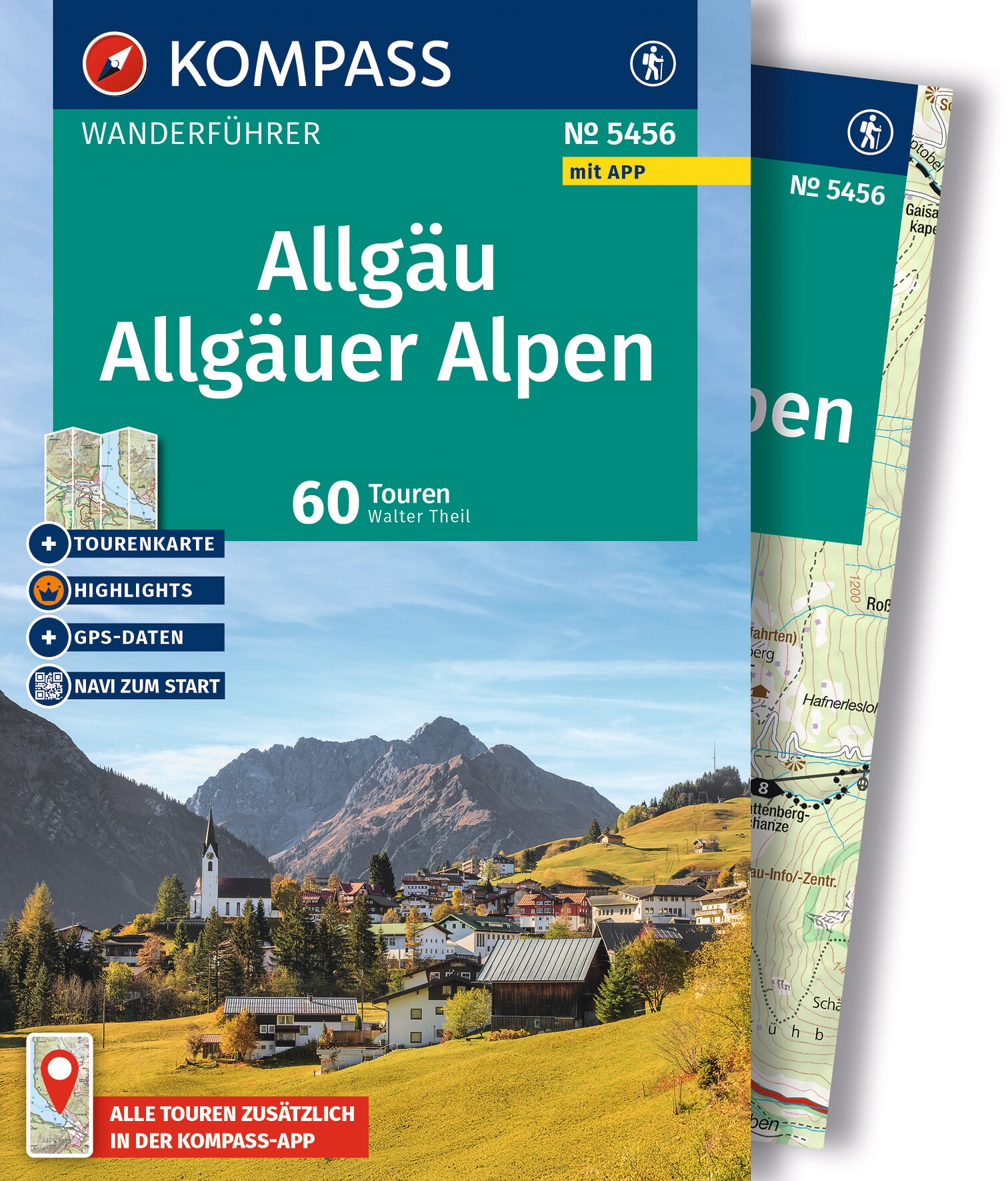 MAIRDUMONT Allgäu, Allgäuer Alpen, 60 Touren mit Extra-Tourenkarte